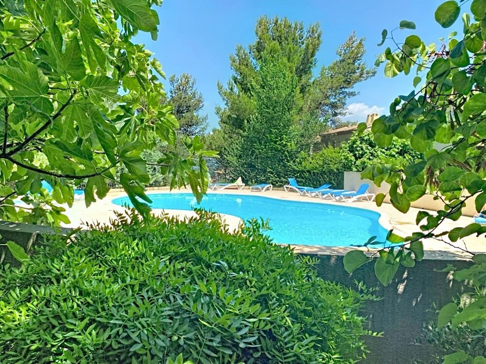 Appartement 40m2 rénové et climatisé, en rez de jardin , une chambre et sa salle de douche, sa terrasse couverte ,, piscine rési
