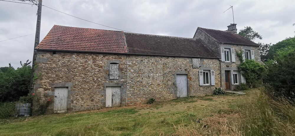 Vente Maison SAINT SAUVEUR DE CARROUGES (61320) Longère, 4 pièces, 2/3chambres, 78 m2, PRIX  90 990  honoraires  7,05% à la charge de l'acqué Saint sauveur de carrouges
