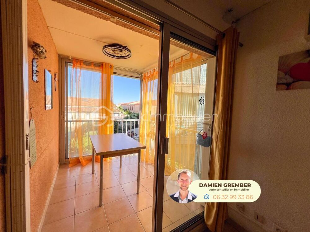Vente Appartement MARSEILLAN-PLAGE – 2 PIÈCES AVEC LOGGIA ET PARKING, À DEUX PAS DE LA PLAGE Marseillan