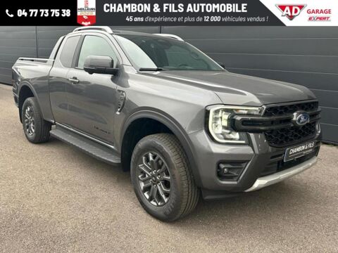 Ford Ranger SUPER CABINE 2.0 ECOBLUE 205 CH BVA10 e-4WD WILDTRAK PRIX : 2025 occasion La Grand-Croix 42320