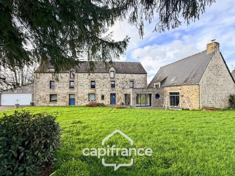   Maison en pierre r�nov�e � 300 m� habitables � 10 pi�ces � Terrain 2 800 m� � R�guiny � Garage � Vie de plain-pied Maison - 10 pi�ce(s) - 298 m�