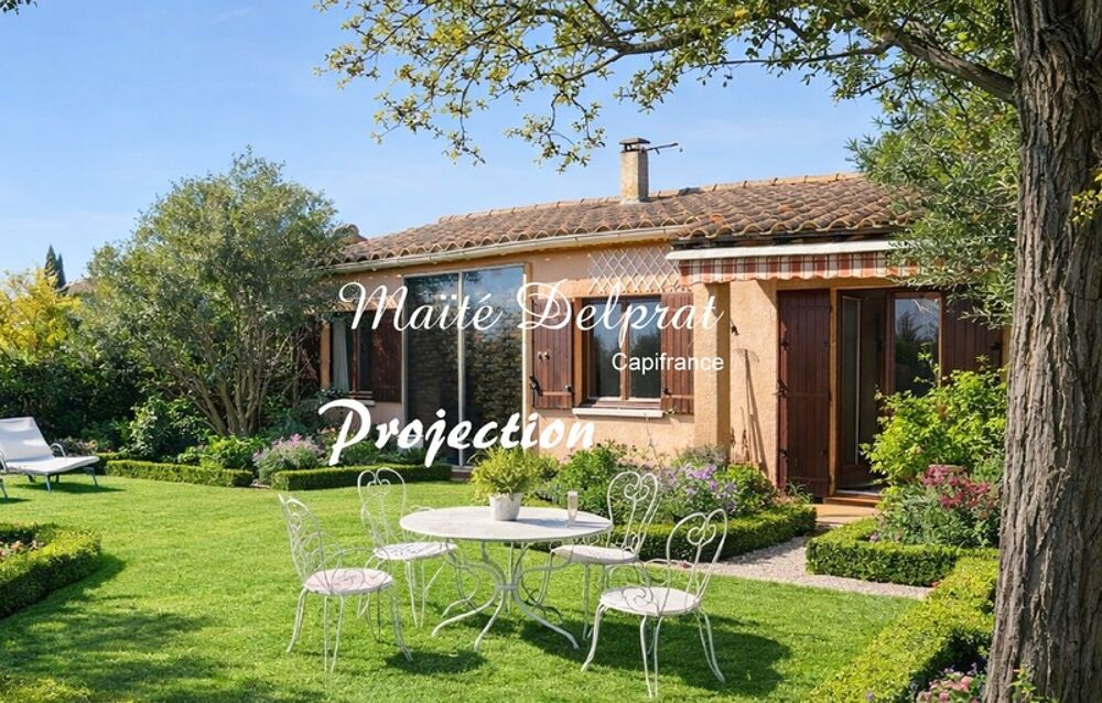 Maison plain-pied à vendre 3 pièces AUBIGNAN (84)