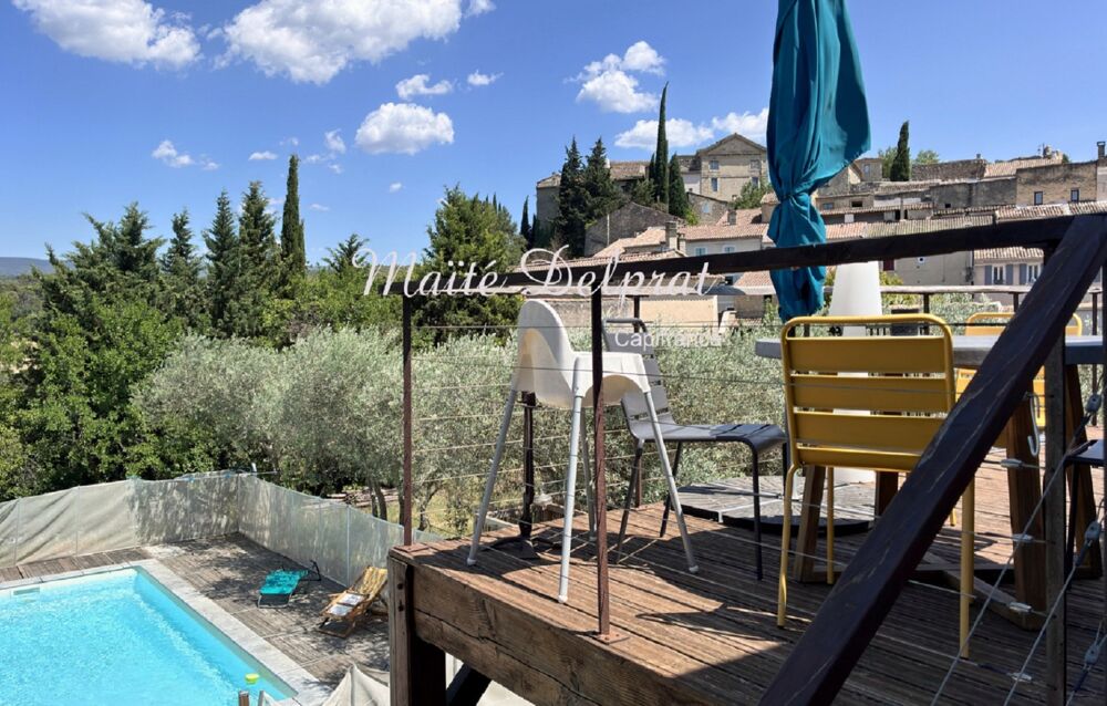 Maison à vendre à Mormoiron  141 m²  4 chambres  DPE B - Vue exceptionnelle sur le Mont Ventoux