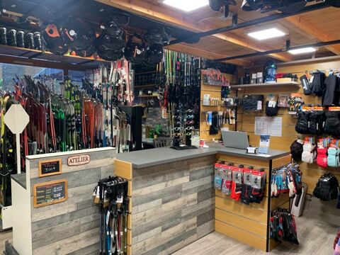   À vendre – Murs et fonds de commerce – Magasin de location et vente de matériel de montagne 