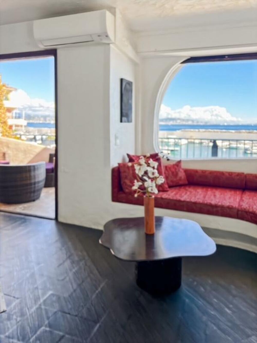 À vendre 2 Pieces vue Mer panoramique Port la galère