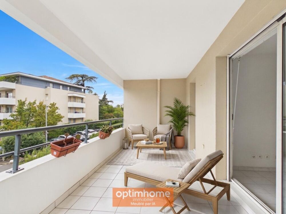 Vente Appartement MARSEILLE 12e – T3 TRAVERSANT, GRAND BALCON SUD ET GARAGE Marseille 12