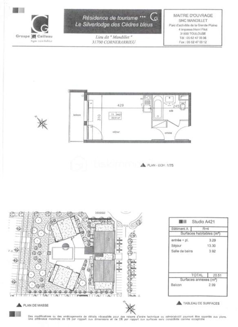 Vente Appartement Spécial investisseurs - T1 meublé en résidence d'affaires Cornebarrieu