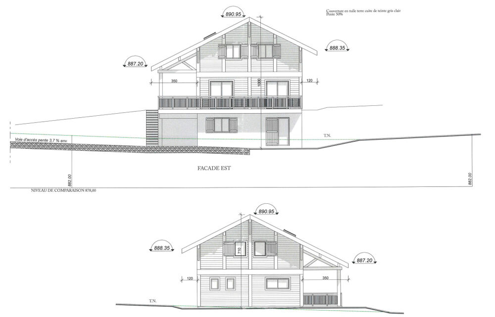 Abondance Projet construction Maison 91 m2 (74360)