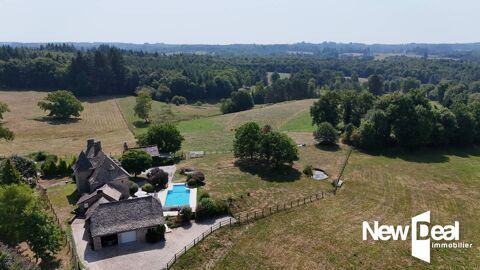   Xaintrie : Exeptionnelle Propri�t� de 230 m� avec d�pendances, Piscine et Jacuzzi sur 2,5 ha Propri�t�/ch�teau - 10 pi�ce(s) - 230 m�