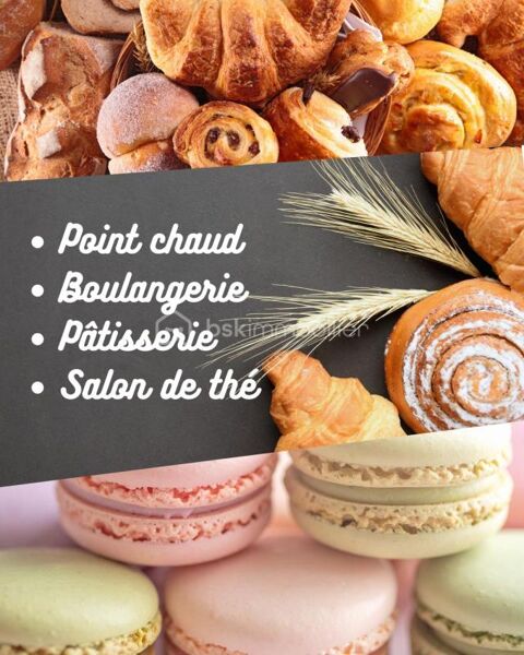 Point chaud � Boulangerie-p&acirc;tisserie � salon de th&eacute; � id&eacute;al reconversion- Fort potentiel 55000 30620 Aubord