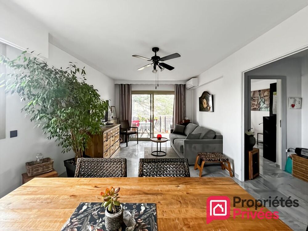 Vente Appartement Appartement 3 pièces traversant avec terrasses, garage et cave Cagnes sur mer