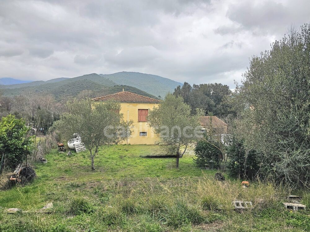Vente Maison Maison 5 pièces, 4 chambres, grand garage de 100 m2, atelier, terrain de 4186 m2 c0nstructible à FRANCARDO (20236) Omessa