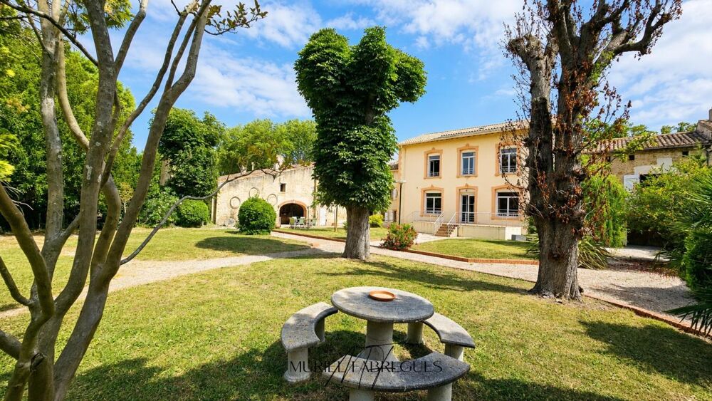 Maison de maître de 315 m2 avec grandes dépendances, piscine chauffée, grand parc de 3500 m2