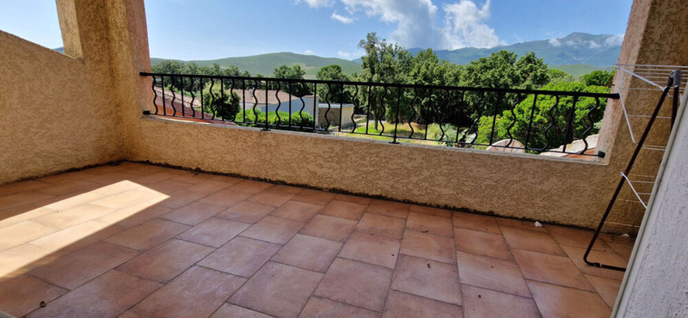Dpt Corse (20), à vendre PIETRACORBARA STUDIO DE 30m² + TERRASE 1Om2 + JARDINET 45m2