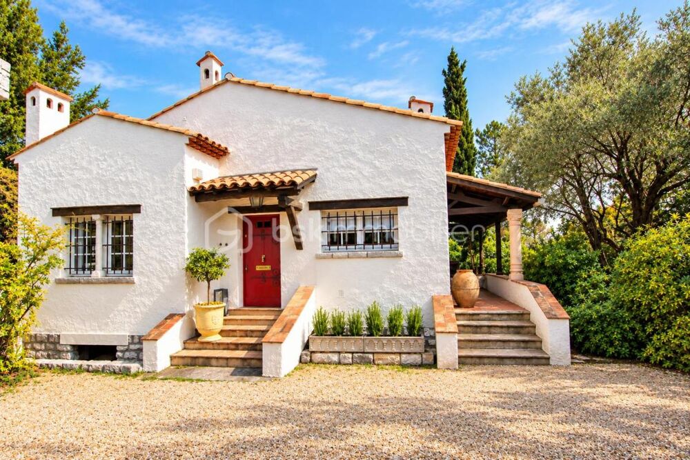 Vente Propriété/Château Villa 7 pièces La Colle-sur-Loup – Vue Saint-Paul-de-Vence – Maison d'ami indépendante La colle sur loup