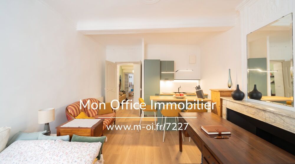 Vente Appartement Référence : 7227-NFI - Appartement 2 pièces rénové centre ville historique Aix en provence