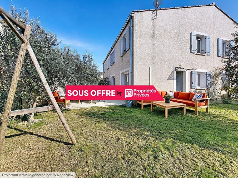 CHÂTEAURENARD, MAISON 4 PIÈCES AVEC JARDIN ET GARAGE