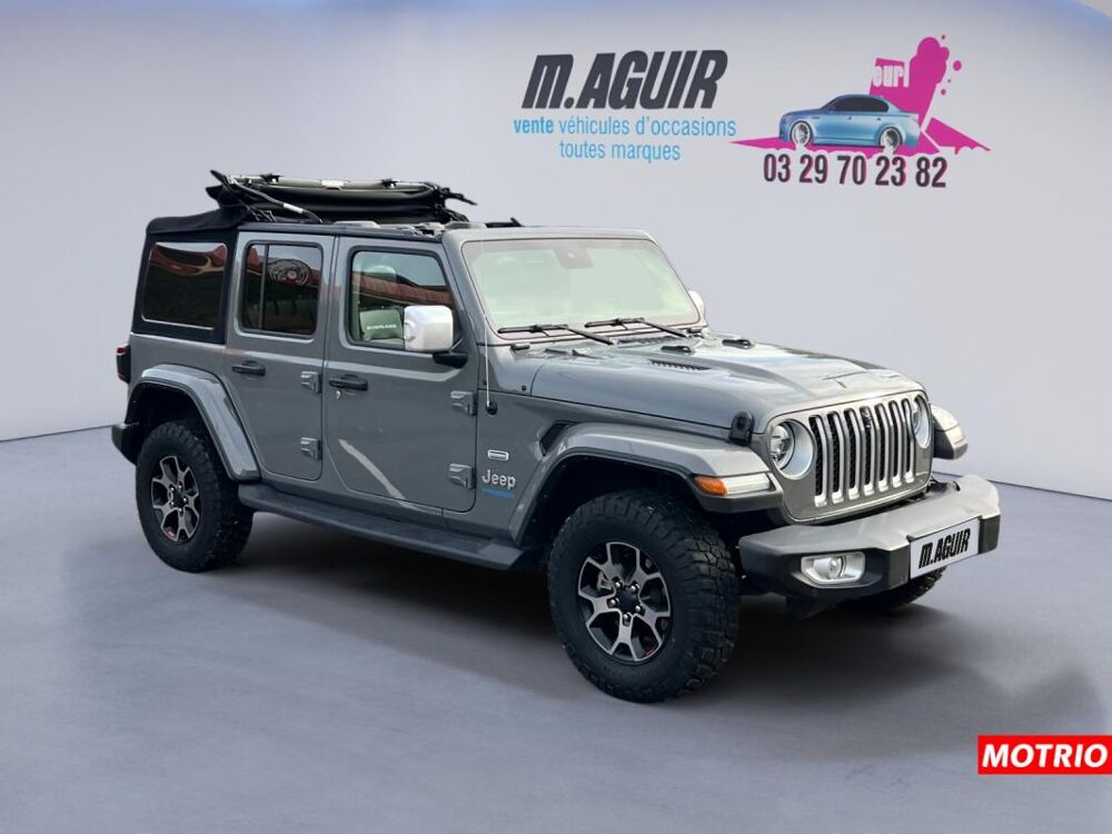 Wrangler IV 2.0 I T 380 4XE OVERLAND 4WD AUTO 2021 occasion 55800 Contrisson