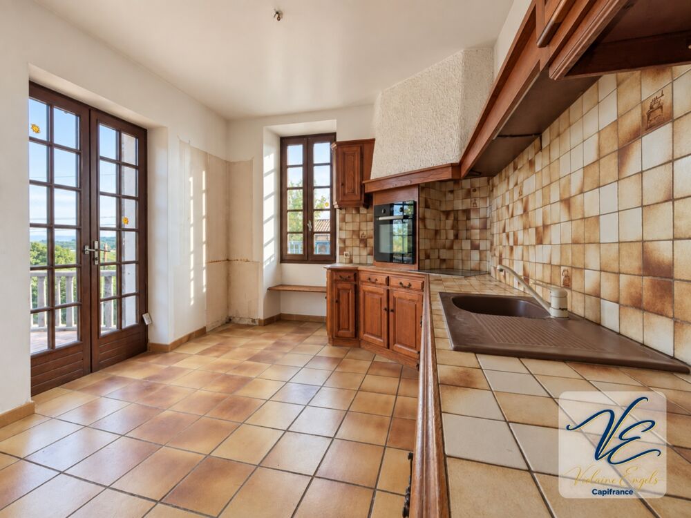 Vente Maison ARGENS-MINERVOIS – Maison de caractère avec 4 chambres, terrasses, jardin arboré et garage Argens minervois