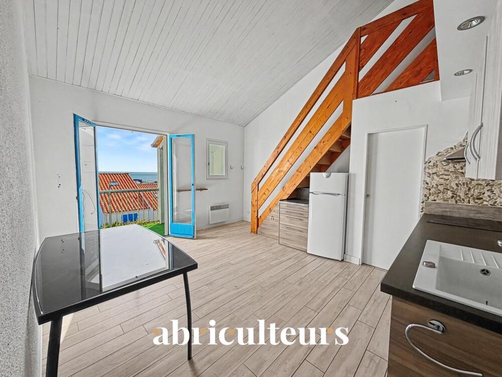 Vente Appartement Appartement 2 chambres avec balcon vue sur mer en vente à  Rue de la Pointe à l'Herbaudière (85330) Noirmoutier en l ile