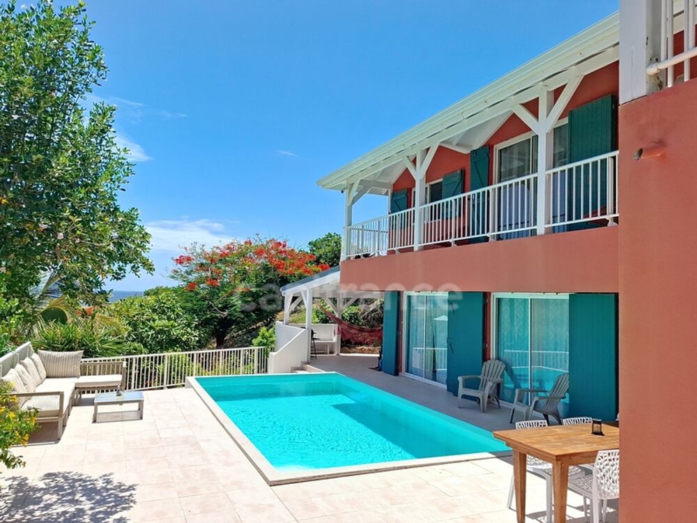 Vente Villa VILLA À VENDRE 3 CHAMBRES + STUDIO AVEC VUE MER ET PISCINE SUR OYSTER POND, SAINT-MARTIN (97150) Saint martin