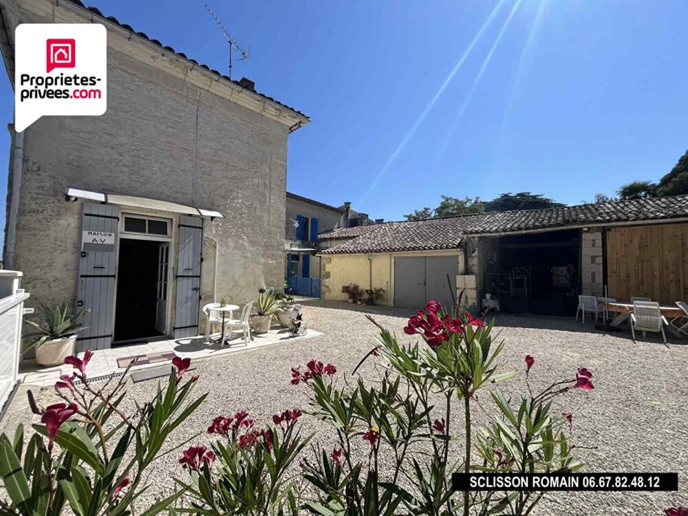 Ensemble immobilier - Lorignac 17240 - dépendances - garage camping car