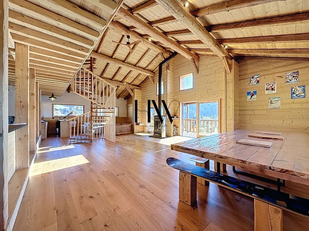 Vente Chalet Chalet d'exception à proximité de Megève – Vue panoramique sur les Aravis et Crest-Voland Megeve