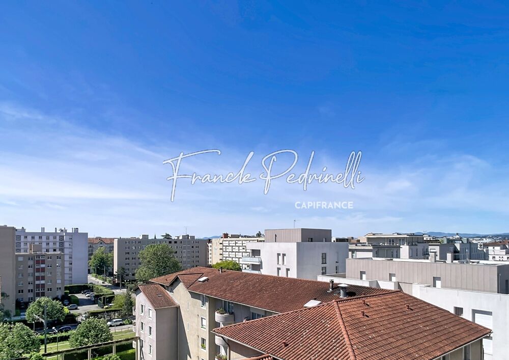 Vente Appartement Coquet T3 74 m² Vue dégagée, avec Cave et parking VILLEURBANNE au portes de MONTCHAT Villeurbanne