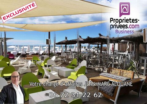   LE CAP D AGDE - PAILLOTE , RESTAURANT, BAR, PLAGE, LOISIR, EVENMENTIEL 1500 m² 