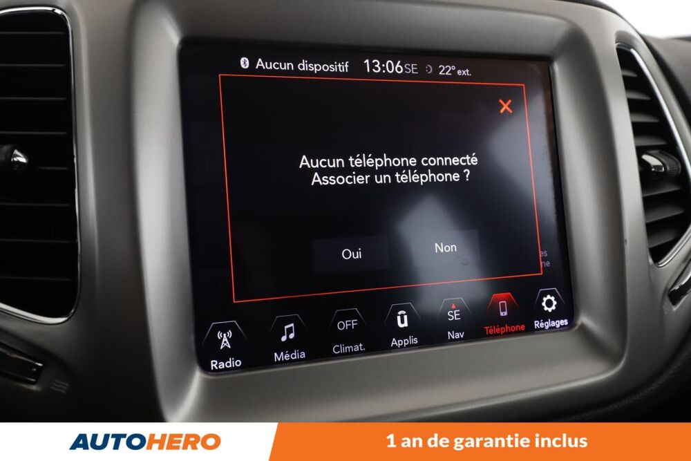Compass 1.4 MultiAir Longitude 140 ch 2018 occasion 92130 Issy-les-Moulineaux