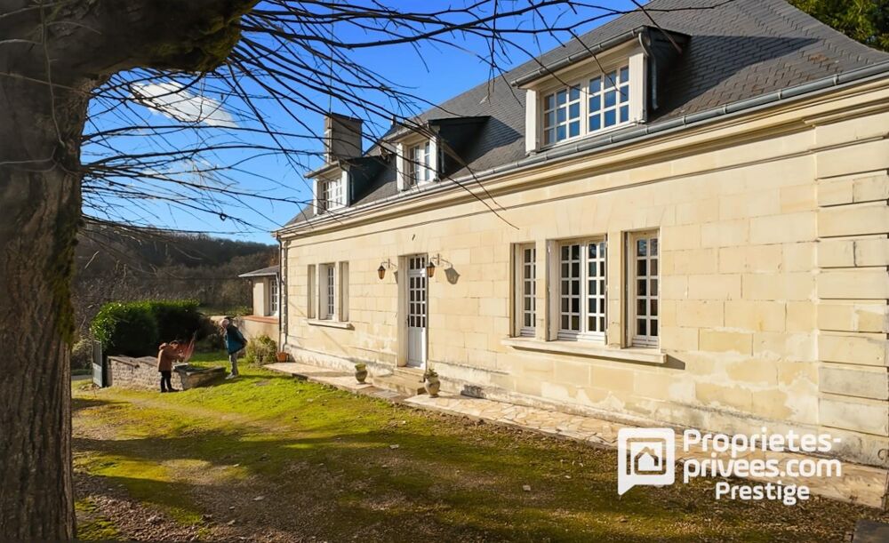 A vendre Luynes 37230 Propriété de charme .Maison bourgeoise , dépendance XVII, parc