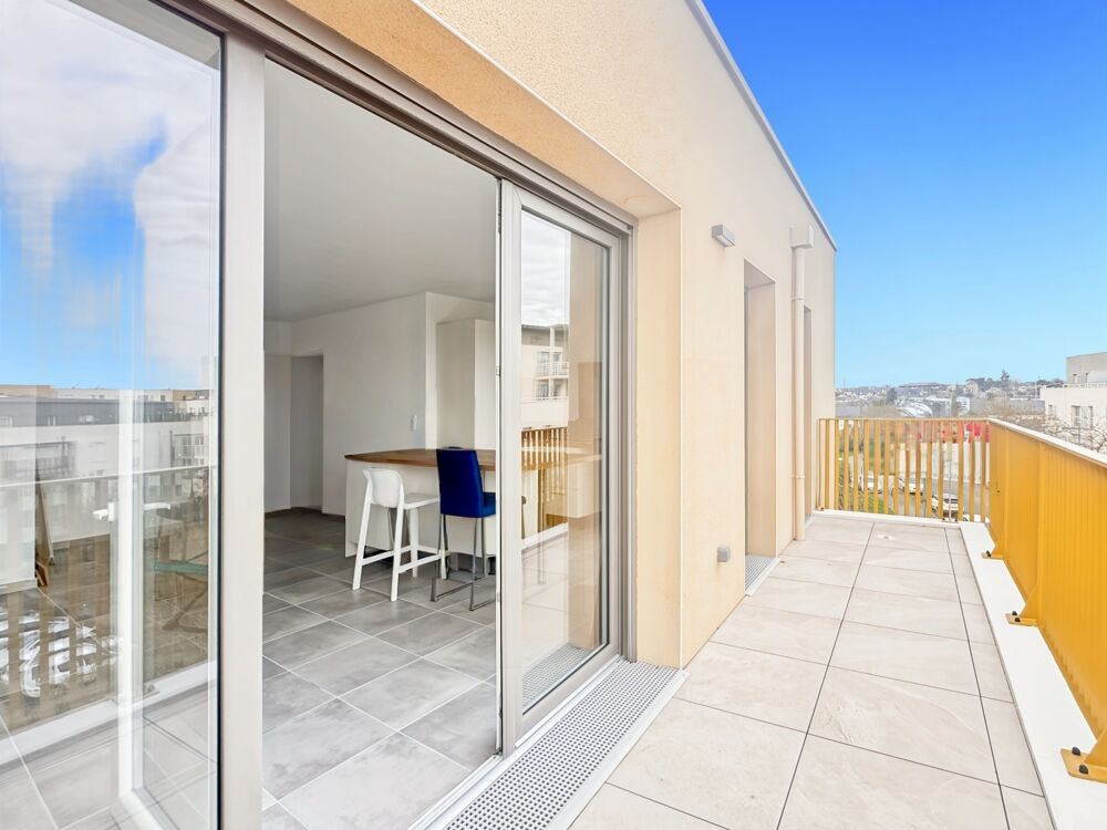 Vente Appartement Angers /Ponts de Cé : Appartement T3 lumineux récent avec terrasse de 11,50 m2 et parking Les ponts de ce