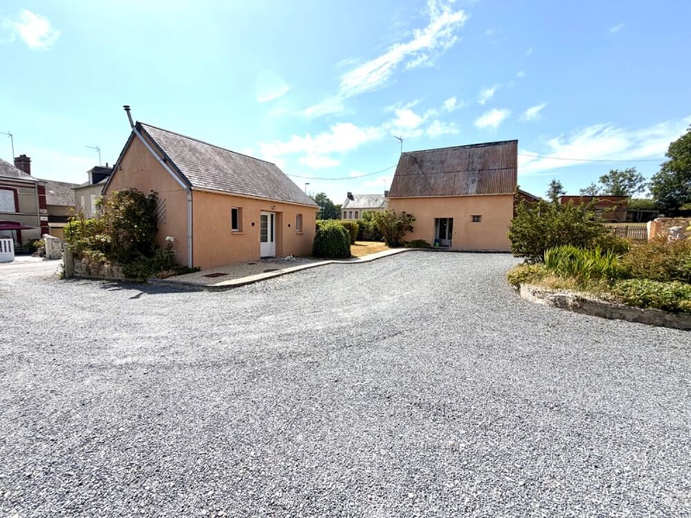 Vente Maison ? LES OUBEAUX (14230) – Domaine de charme avec chambres d'hôtes, roulotte et plus de 2,2 hectares Les oubeaux