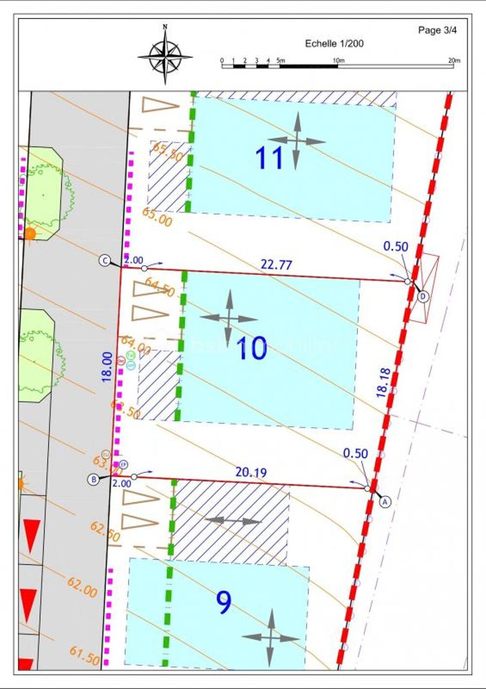 Vente Terrain Terrain de 432 m² à Plomodiern Plomodiern