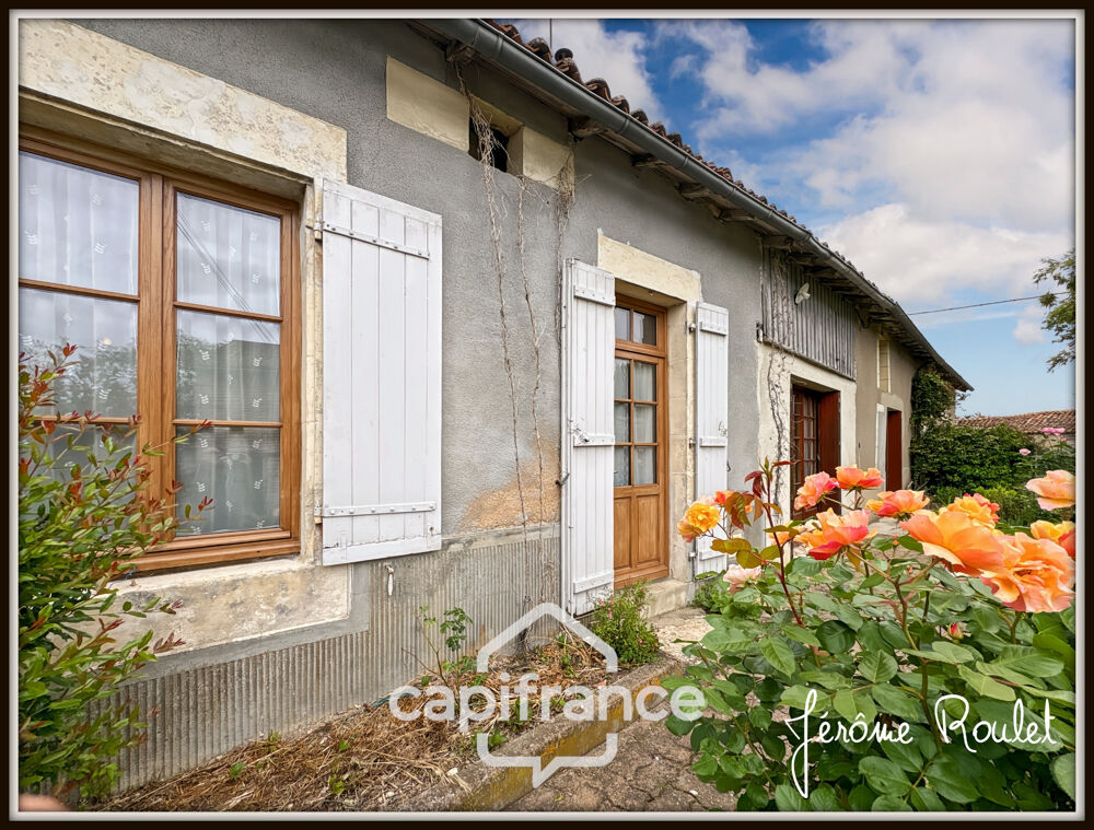 Vente Maison Maison en pierre à vendre 5 pièces 3 chambres Dépendances Terrain 1,5 ha Champigny-En-Rochereau (86) Champigny en rochereau