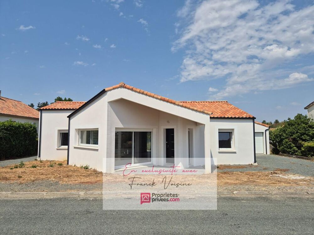 A VENDRE en Exclusivité à L'Oie, maison de 125 m2 avec 4 chambres sur une parcelle de 644 m2 env
