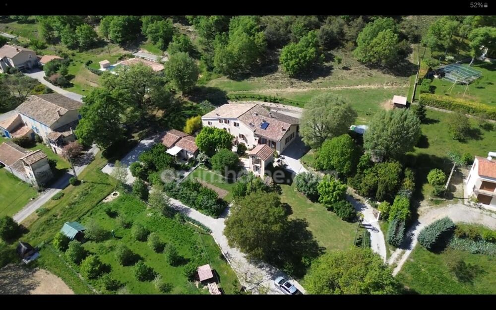 A vendre Authentique propriété de caractère avec gîte indépendant à Mallemoisson (04)