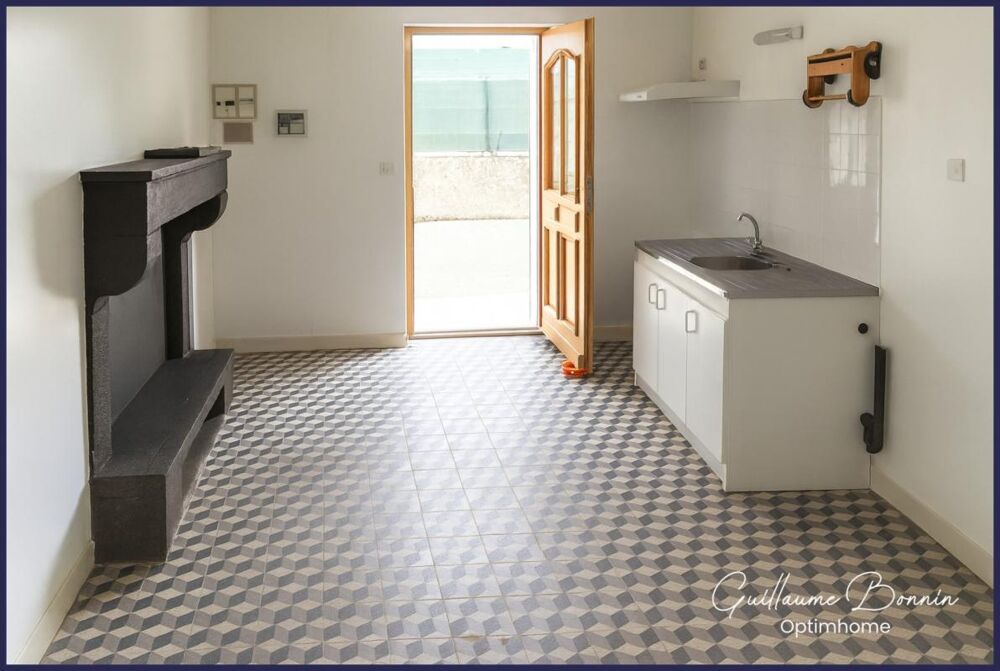 Maison viager à vendre libre loué 3 pièces LE VIGEANT (86)
