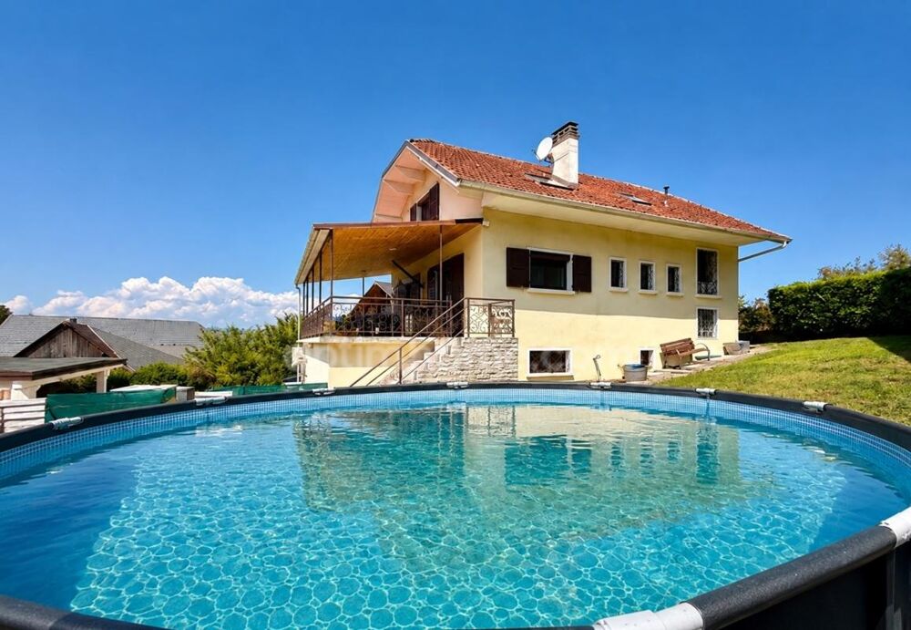 Vente Maison GRUFFY – MAISON FAMILIALE 174 M² AVEC VUE MONTAGNES, TERRASSE ET ESPACE INDÉPENDANT Gruffy