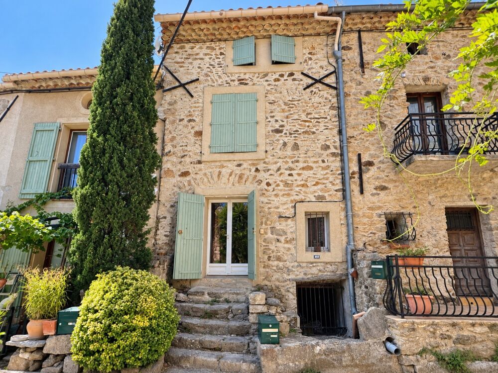 Vente Maison Maison en pierre à vendre 3 pièces PALAIRAC (11) terrain+terrasse Palairac