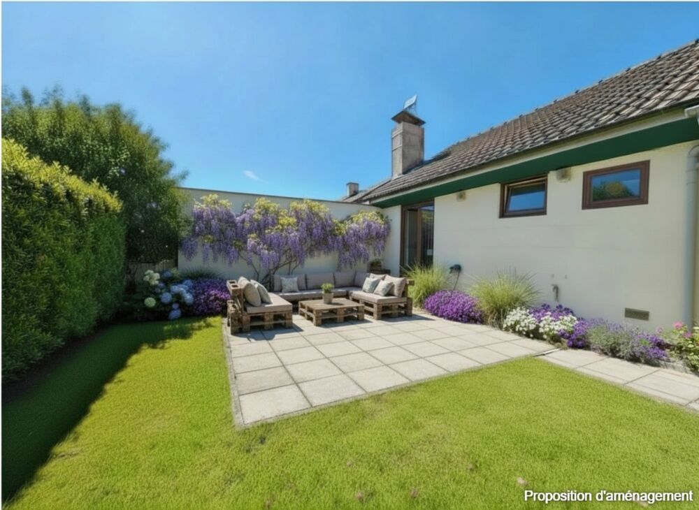 QUETIGNY, maison de plain-pied 4 chambres