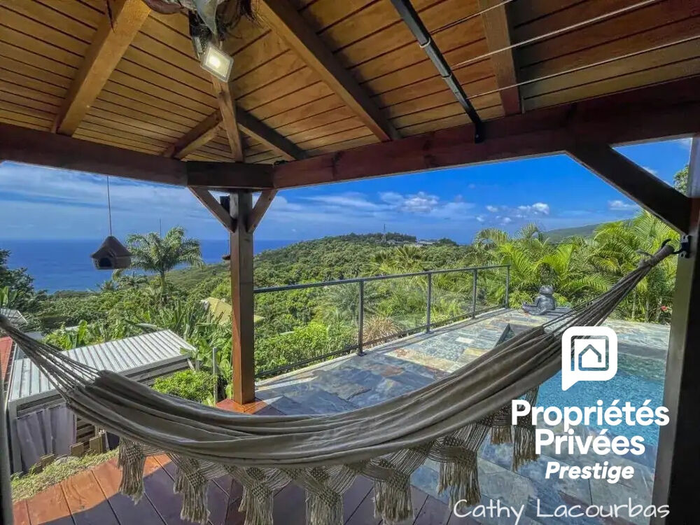 2 Villas rénovées et décorées, vue mer et piscines - Pointe Noire, Guadeloupe