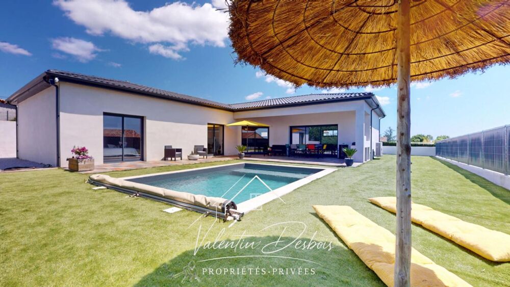 Villa contemporaine 2020 - 170 m² habitables - Piscine chauffée - Double garage