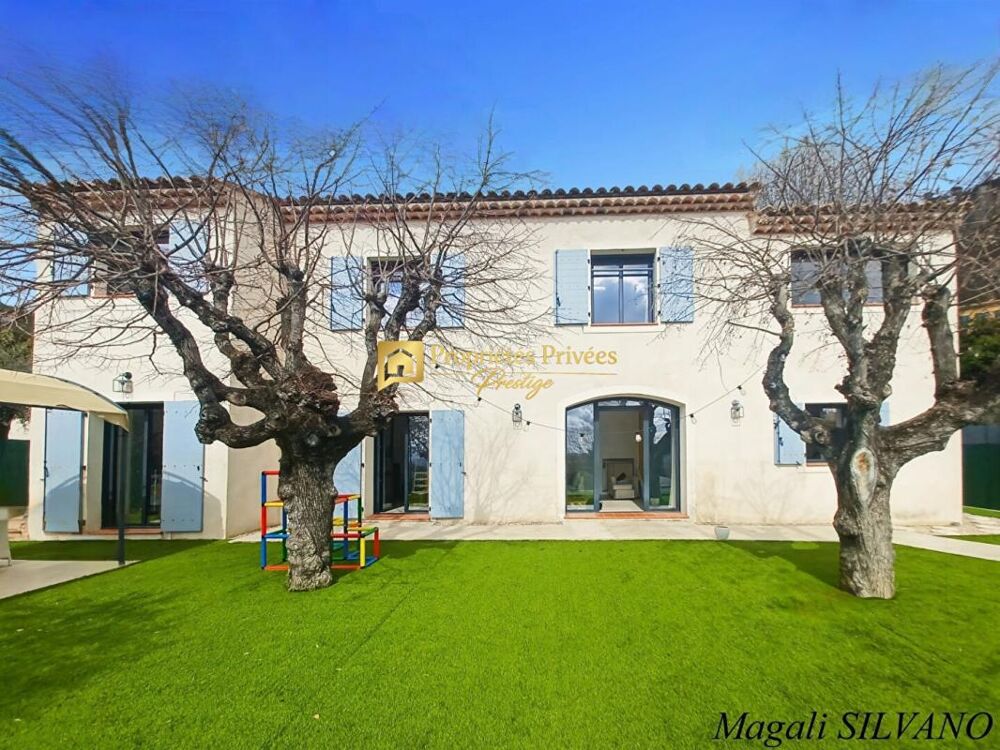Vente Maison Mas rénové - Vue panoramique plein sud - St-François Grasse