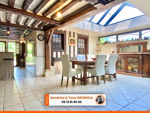   Maison � colombages � 4 chambres � Jardin et d�pendance - Saint-Julien-le-Faucon (14140) Maison - 6 pi�ce(s) - 185 m�