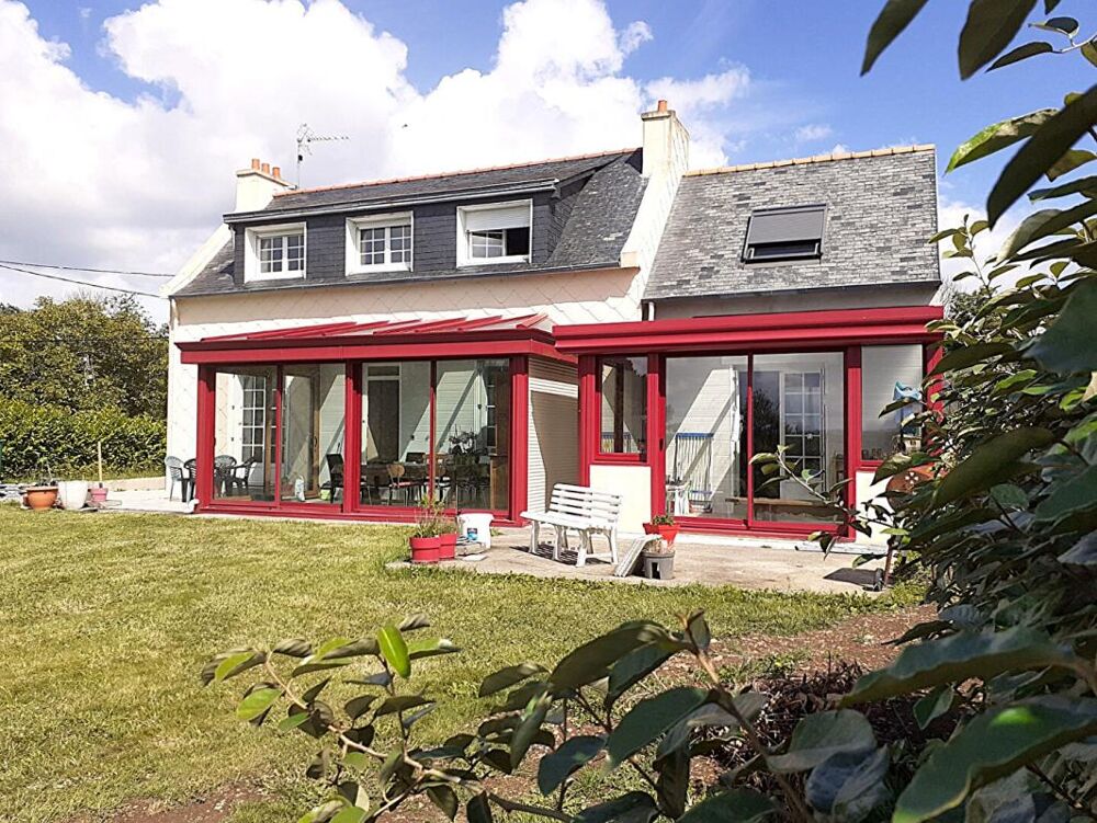 Maison 145 m² avec 4 chambres dont 1 en rez-de-chaussée et 2 vérandas à Argol 29560 - Presqu'ile de Crozon