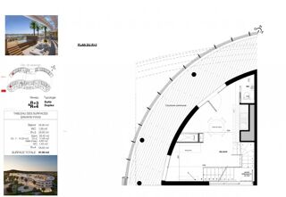  Appartement  vendre 3 pices 87 m