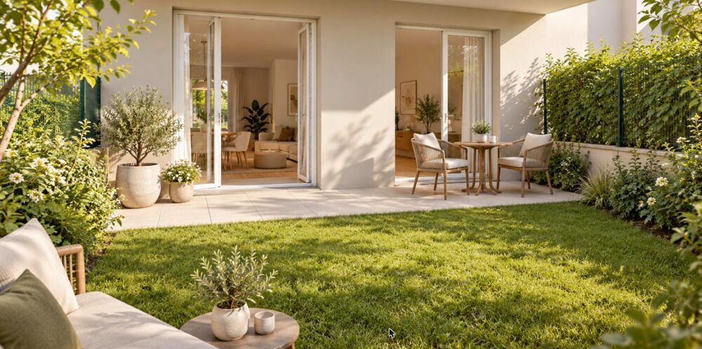 Vente Appartement SUPERBE 3 PIÈCES EN REZ-DE-JARDIN – MÉTRO 5 À 2 MIN À PIED – JARDIN PRIVATIF Pantin