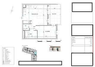  Appartement à vendre 2 pièces 43 m²