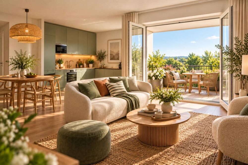 Vente Appartement Beau T2 avec balcon à quelques minutes de Deauville Benerville sur mer
